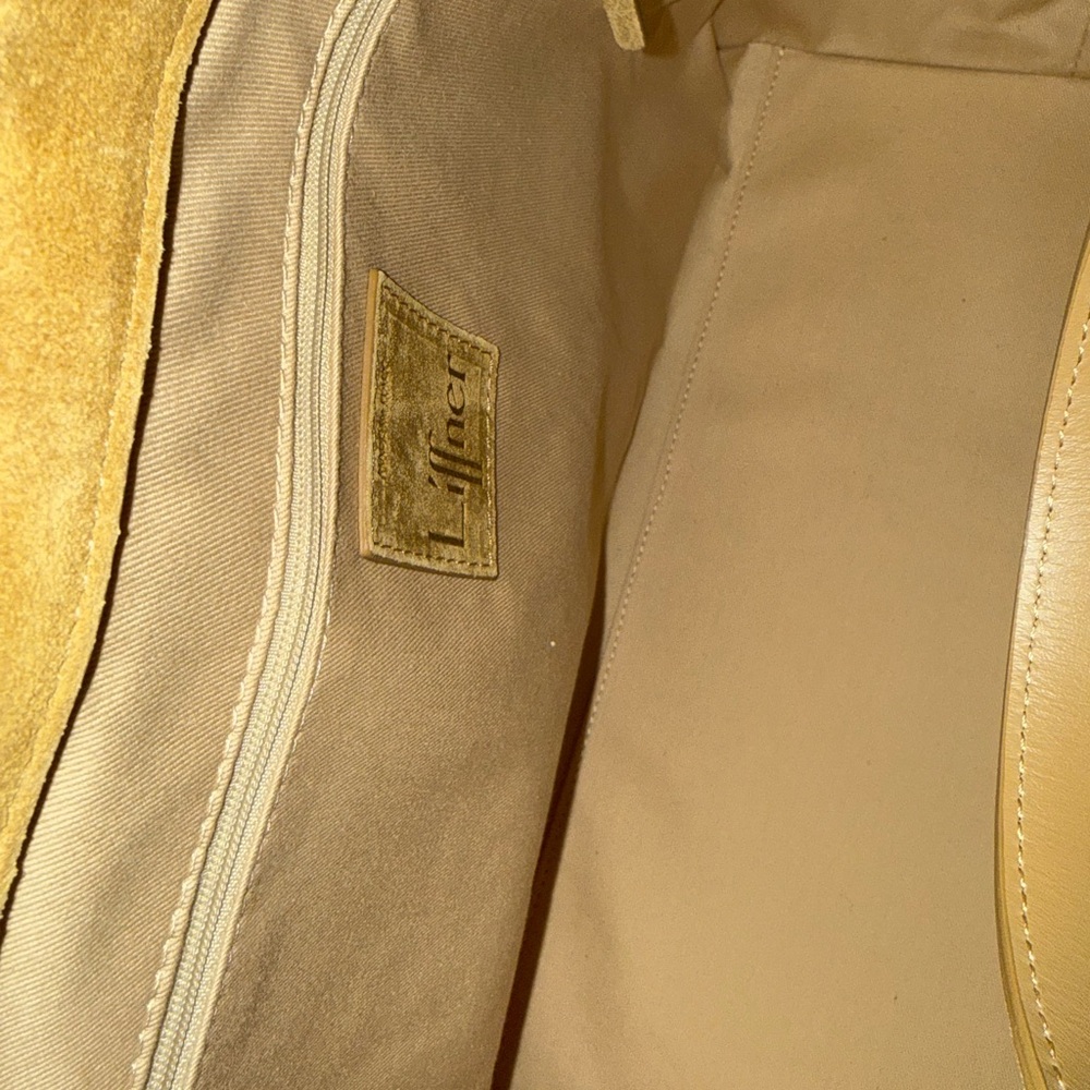 Liffner Penne Suede Tote Bag - Picture 5 of 13